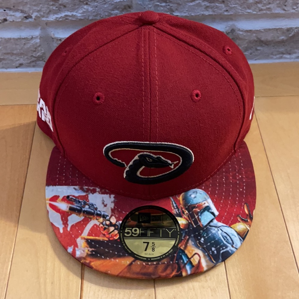 New Era Hat Star Wars Arizona Diamondback Sz 7 5/8